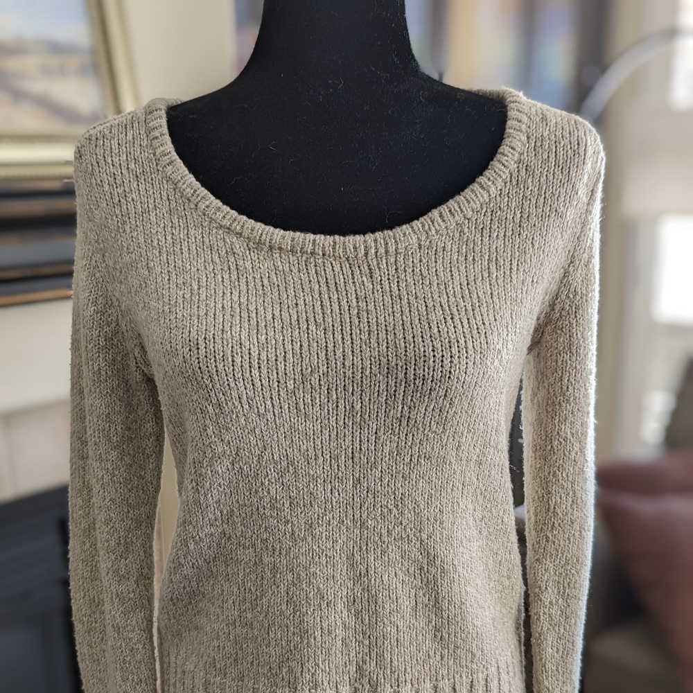 Cream sweater